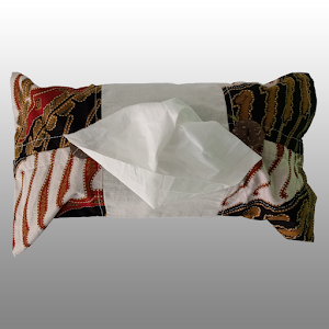 Tempat Tisu dari Kain Perca